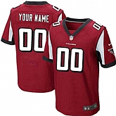 Men Nike Atlanta Falcons Customized Red Team Color Stitched NFL Elite Jersey,baseball caps,new era cap wholesale,wholesale hats